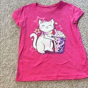 Excellent condition! Girls Graphic Tee - Size7/8